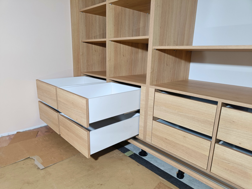 Szafa z szufladami na wymiar Dąb Nagano 8431 SN